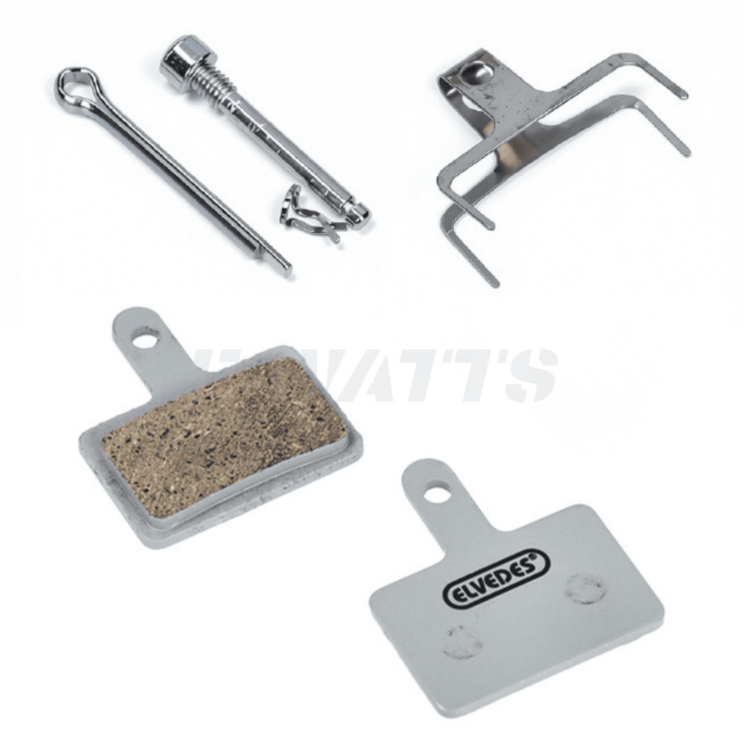 Plaquettes de freins résine 30mm Elvedes