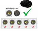 connecteur RoPd 6 pins