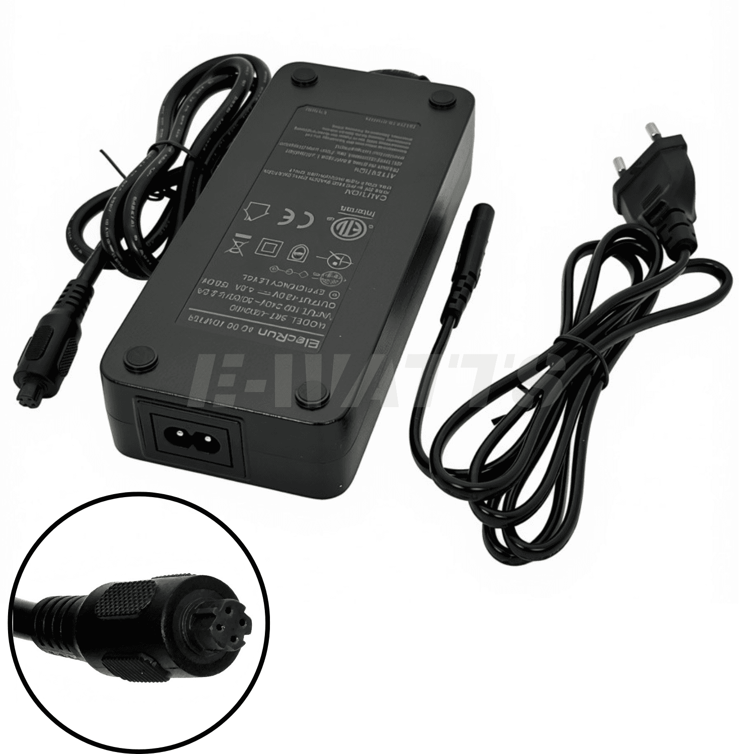 Chargeur 36V / 42V 4A Yamaha 4 pins