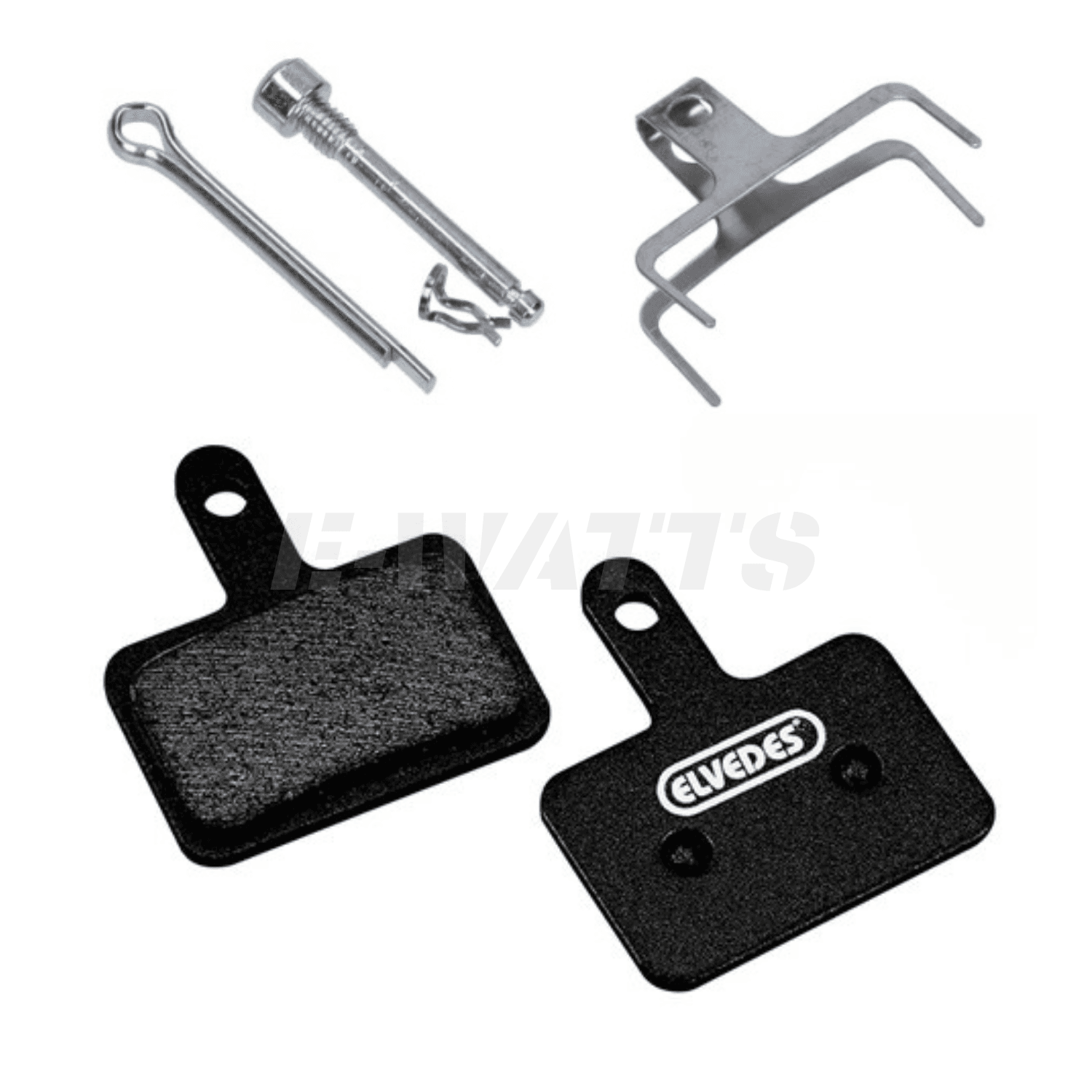 Plaquettes de freins carbone 30mm Elvedes