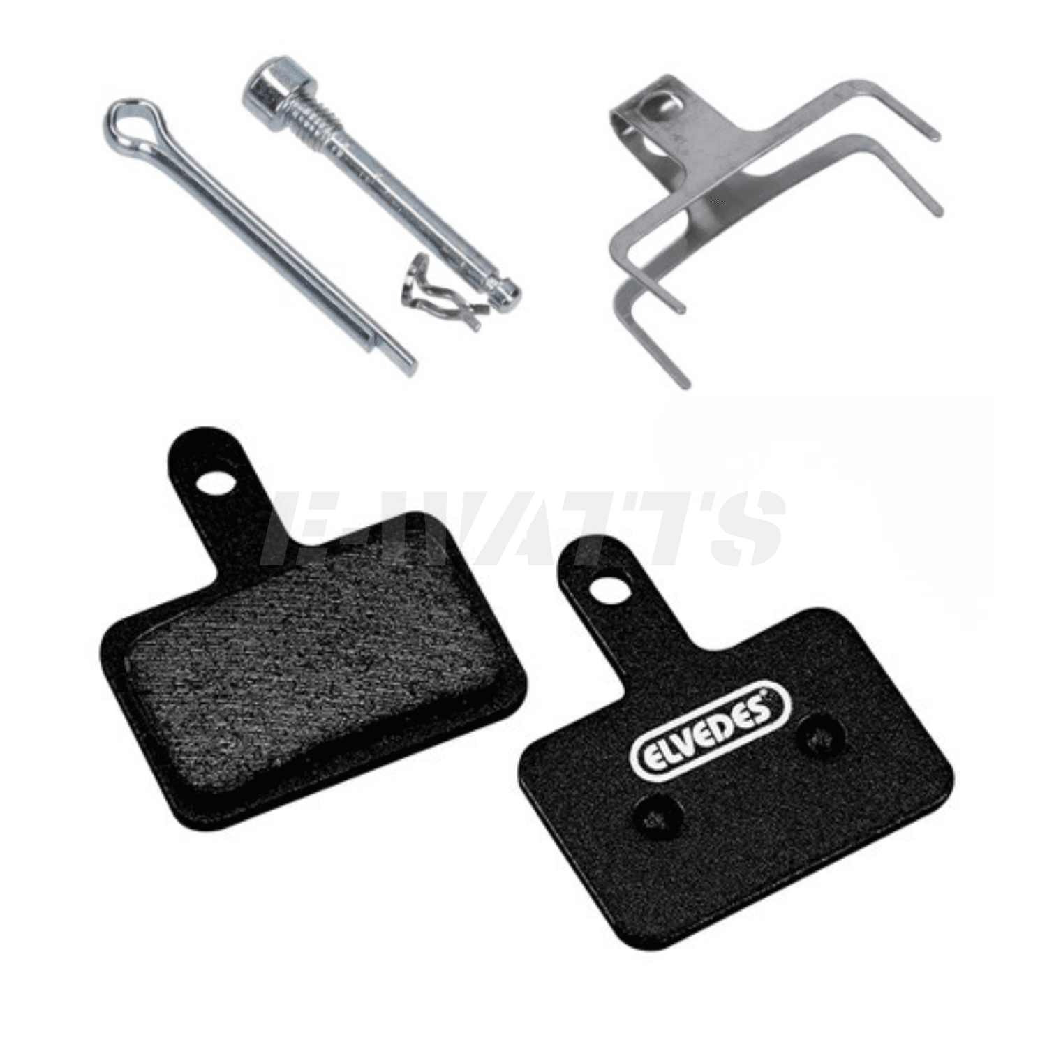 Plaquettes de freins carbone 30mm Elvedes