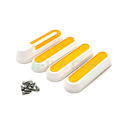 Caches vis catadioptres Xiaomi m365, Pro, 2, 1S, Essential blanc orange