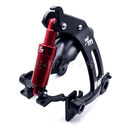Suspension arrière V2 Monorim Ninebot Max G30 noire et rouge