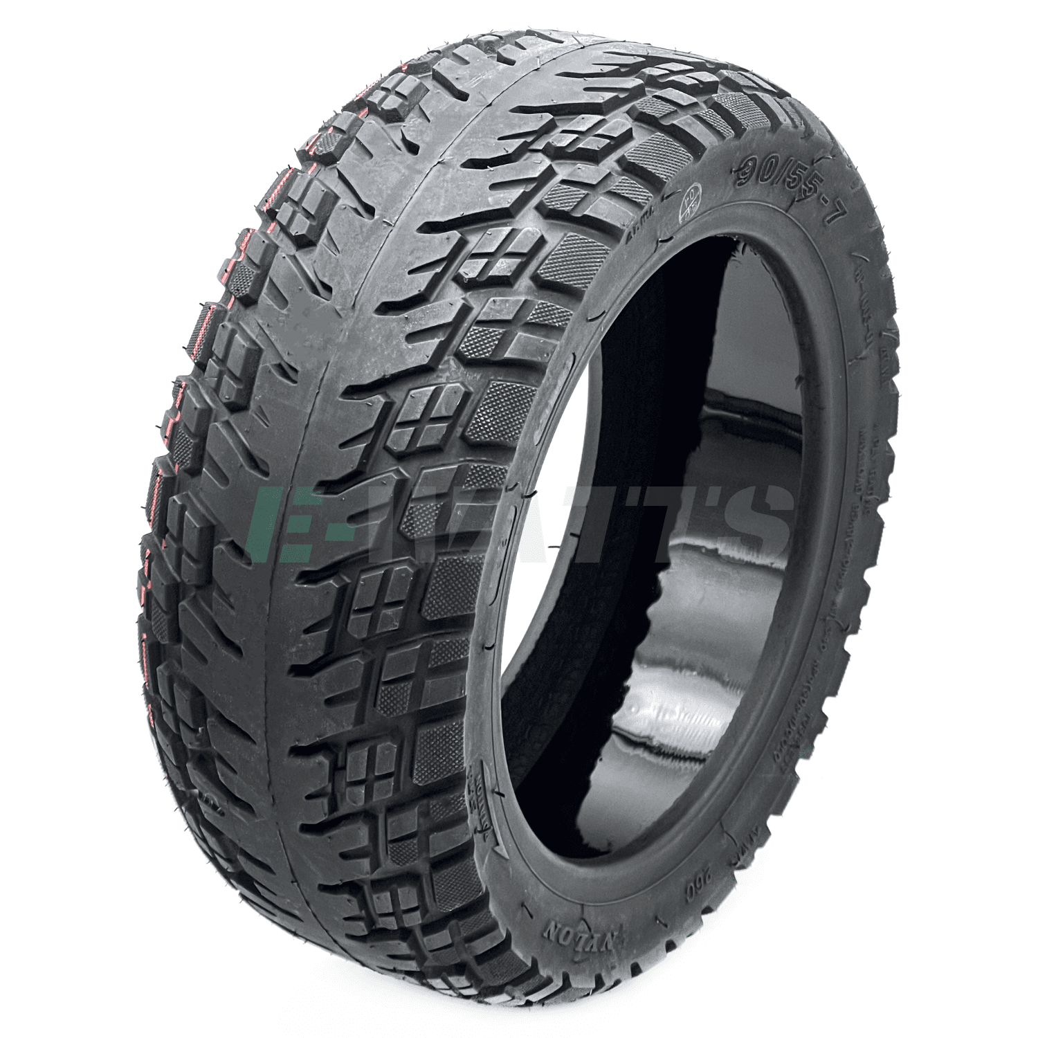 Pneu semi off road 90/55-7 avec gel anti crevaison