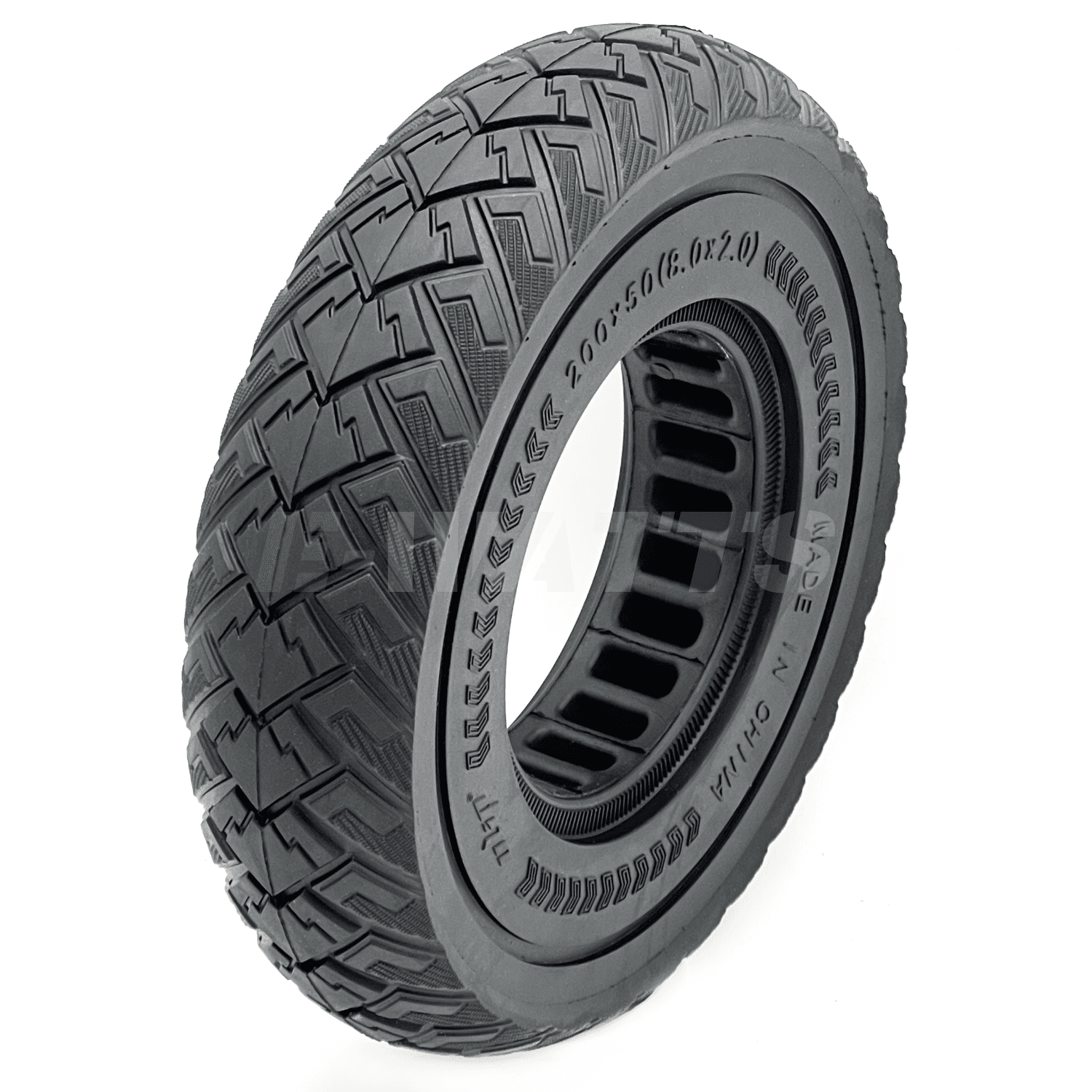 Pneu plein 200x50 avant Speedway Mini 4 Pro / Futecher Gun / Speedtrott