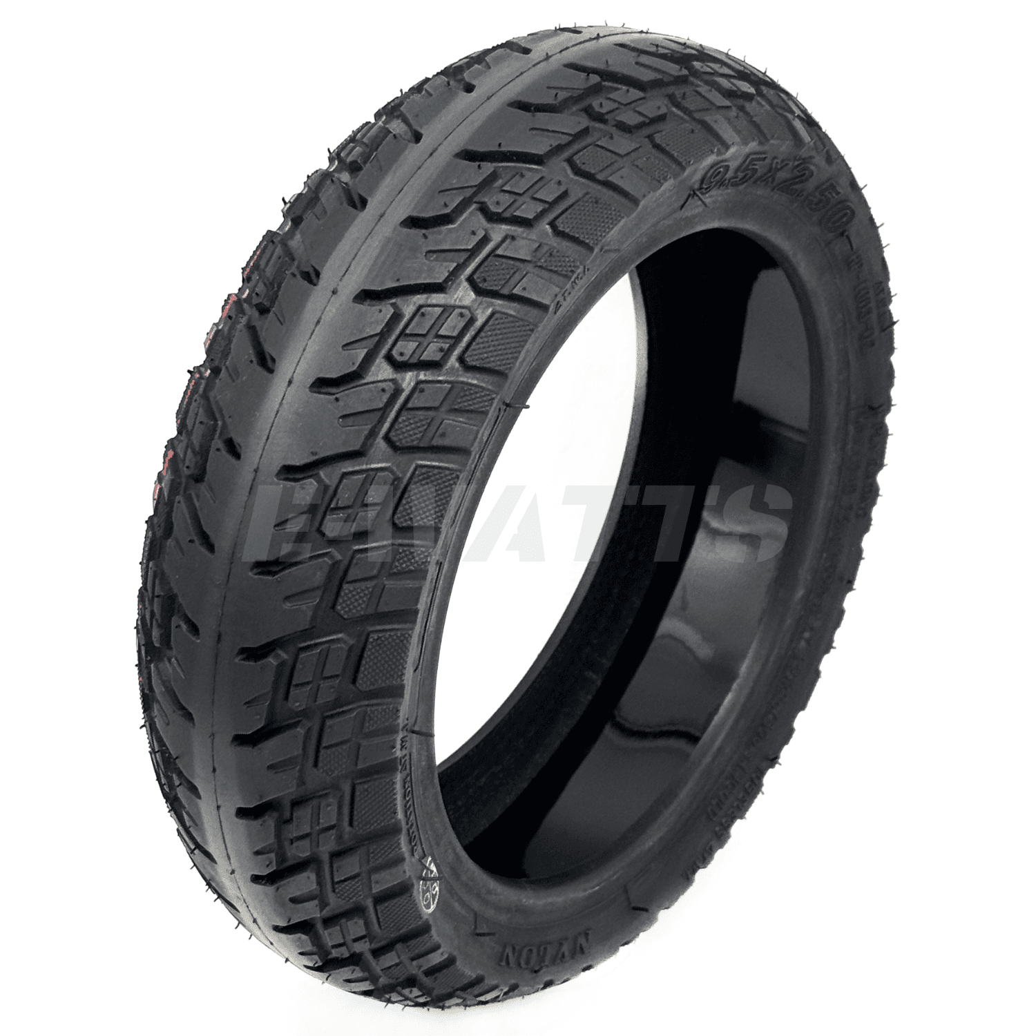 Pneu 9.5x2.50 Semi Off Road avec gel anti crevaison